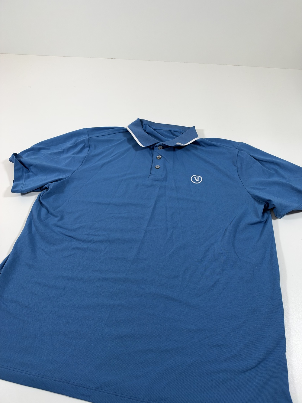 Vuori Men's Vuori Gamepoint 2.0 Polo Men's Large Blue